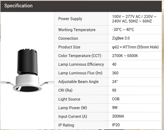 Spotlight R-D71009 hover